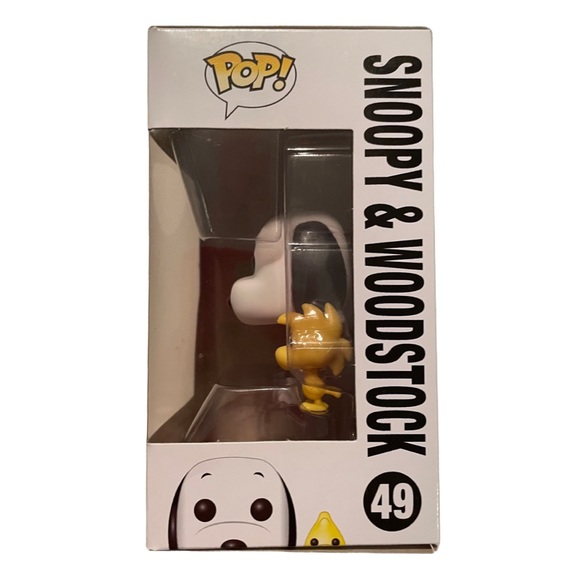 VAULTED Funko Pop - peanuts , Snoopy and Woodstock #49 - Picture 3 of 7
